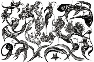 Creation of adam tattoo idea
