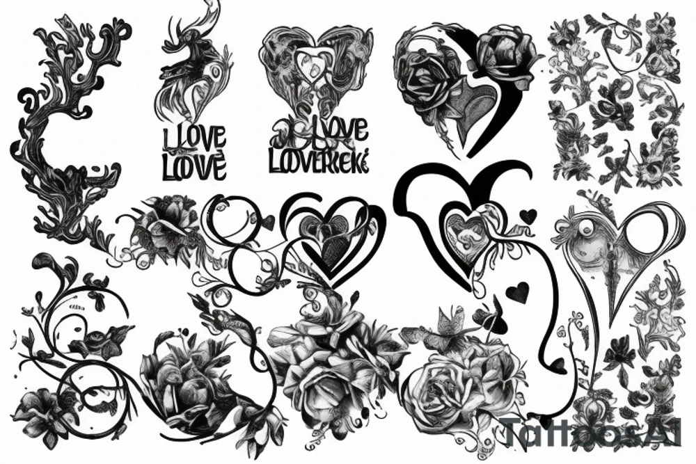 Neverending Love tattoo idea
