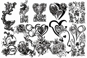 Neverending Love tattoo idea