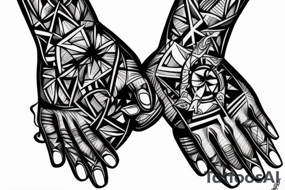 Holding hands tattoo idea