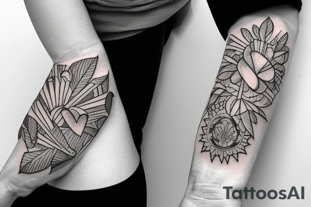 Hold my hand tattoo idea
