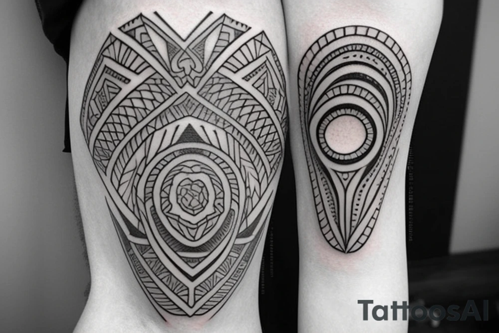 Polynesian small armwrist tattoo tattoo idea