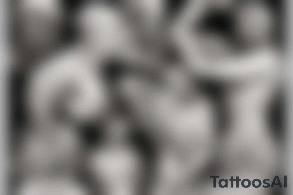 Creation of adam tattoo idea