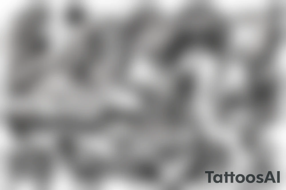 Creation of adam tattoo idea