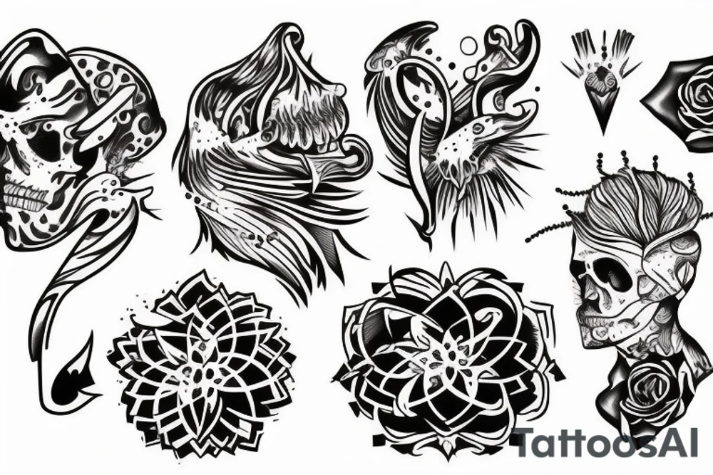 Creation of Adam tattoo idea