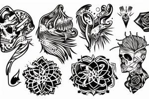 Creation of Adam tattoo idea