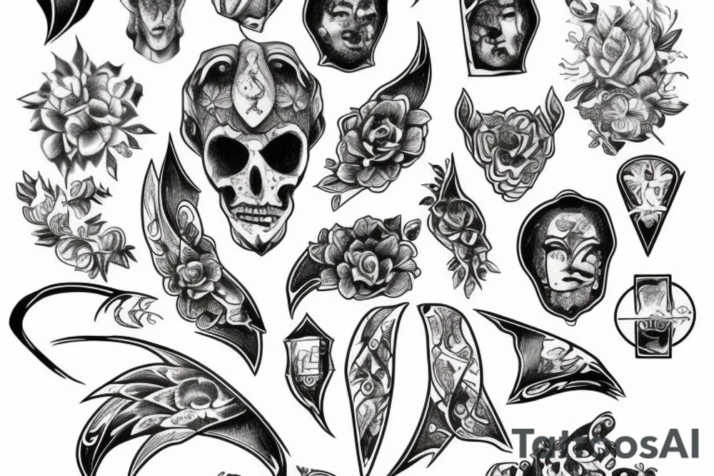 Creation of Adam tattoo idea