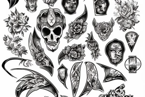 Creation of Adam tattoo idea