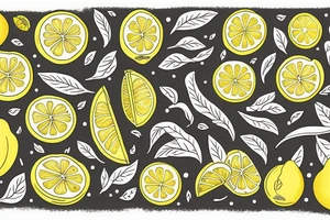 lemon with hundred dollar tattoo idea