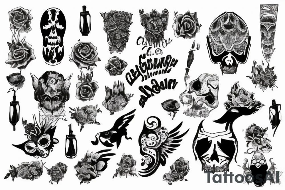 ligtning tattoo idea