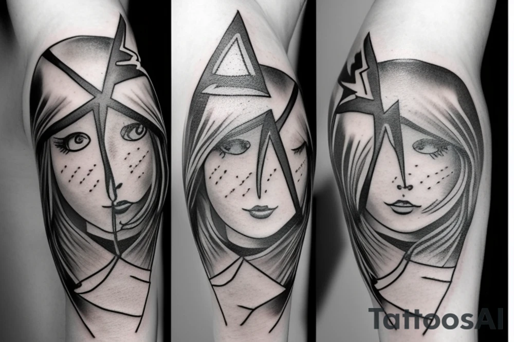 lightning tattoo idea