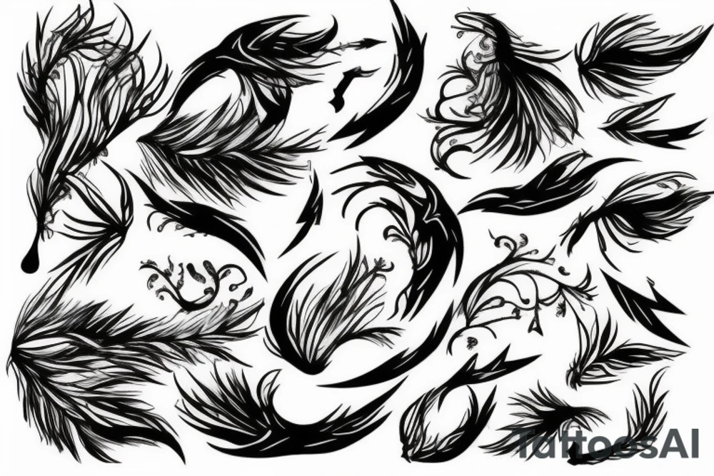 lightning tattoo idea