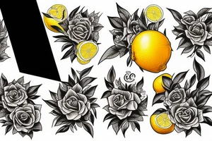 lemon  hundred dollar tattoo idea