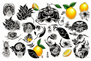 lemon hundred dollar tattoo idea