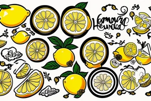 lemon hundred dollar tattoo idea
