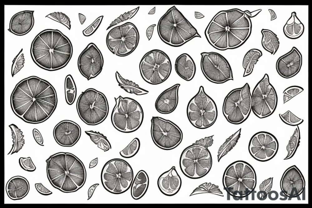 lemon hundred dollar tattoo idea