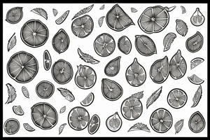 lemon hundred dollar tattoo idea
