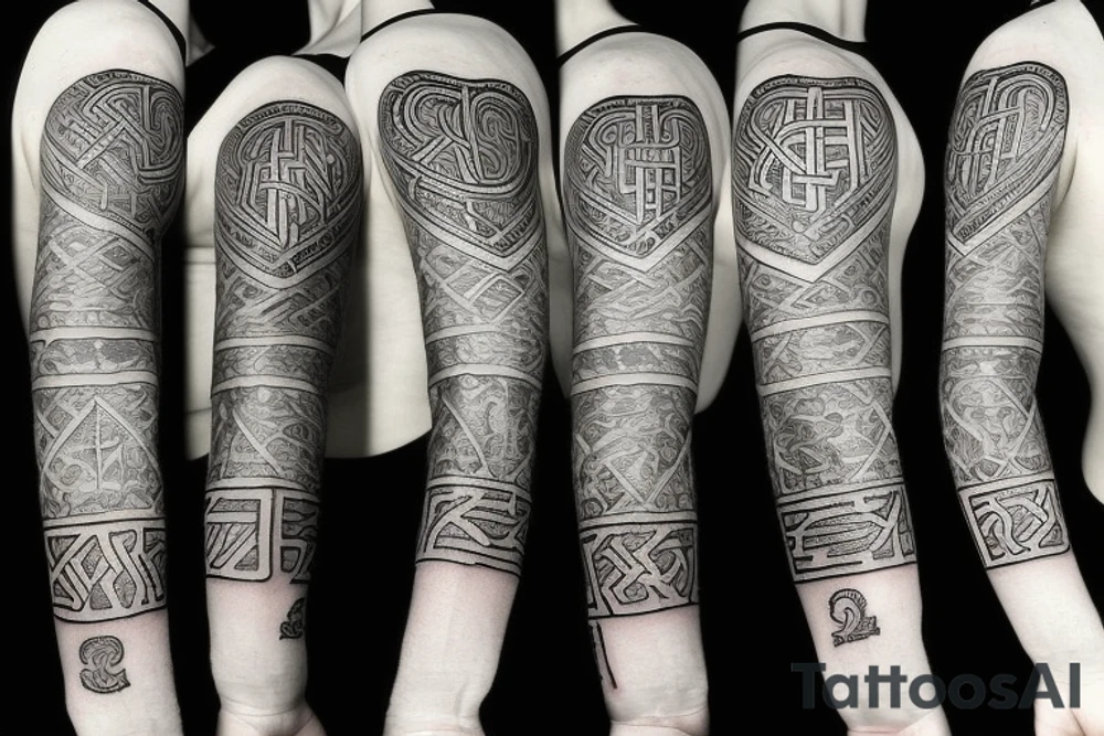 Runes tattoo idea