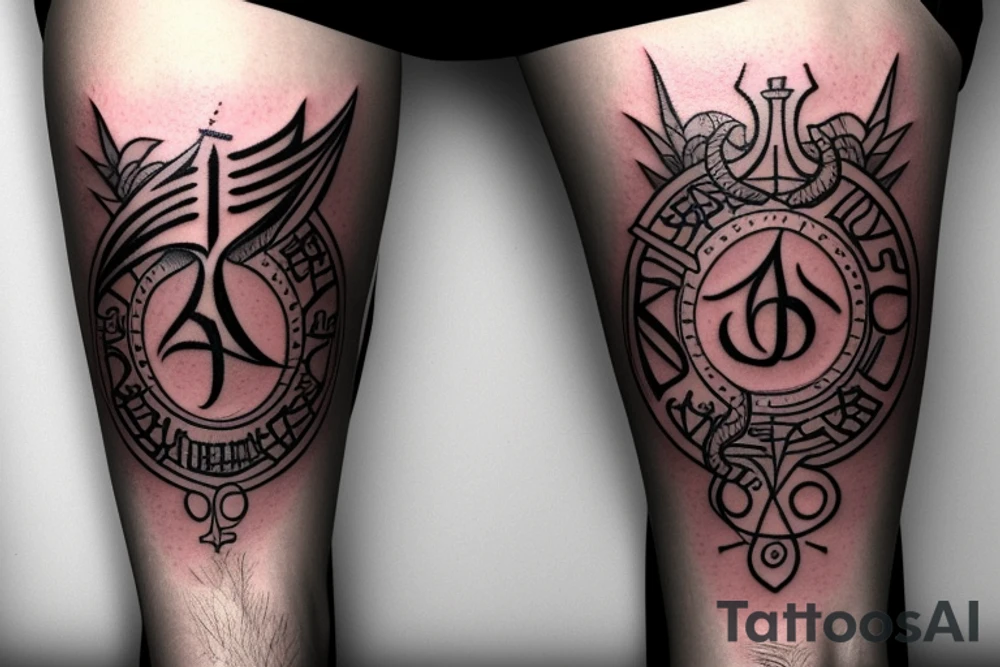 Runes tattoo idea