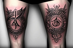 Runes tattoo idea