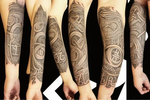 Runes tattoo idea