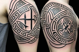 Scandinavian runes tattoo idea