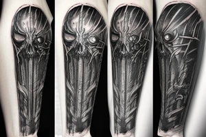 artorius dark souls full sleve tattoo idea