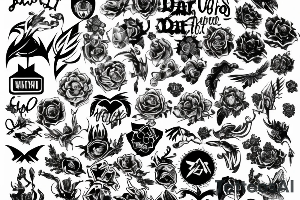 word XD tattoo idea