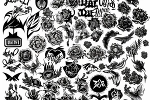 word XD tattoo idea