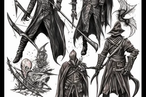 bloodborne hunter mark tattoo idea