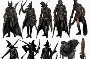 bloodborne hunter mark tattoo idea