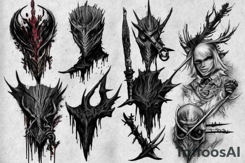 bloodborne hunter tattoo idea