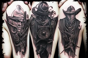bloodborne hunter tattoo idea