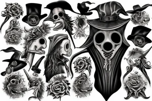plague doctor bloodeborne tattoo idea