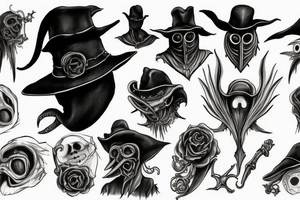 plague doctor bloodborne tattoo idea