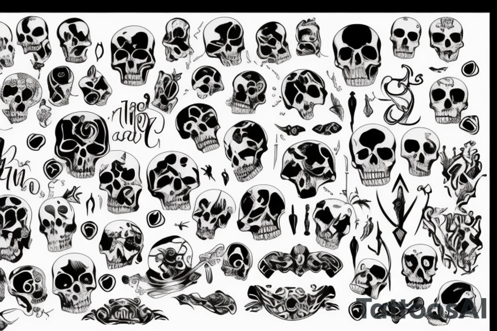 death tattoo idea
