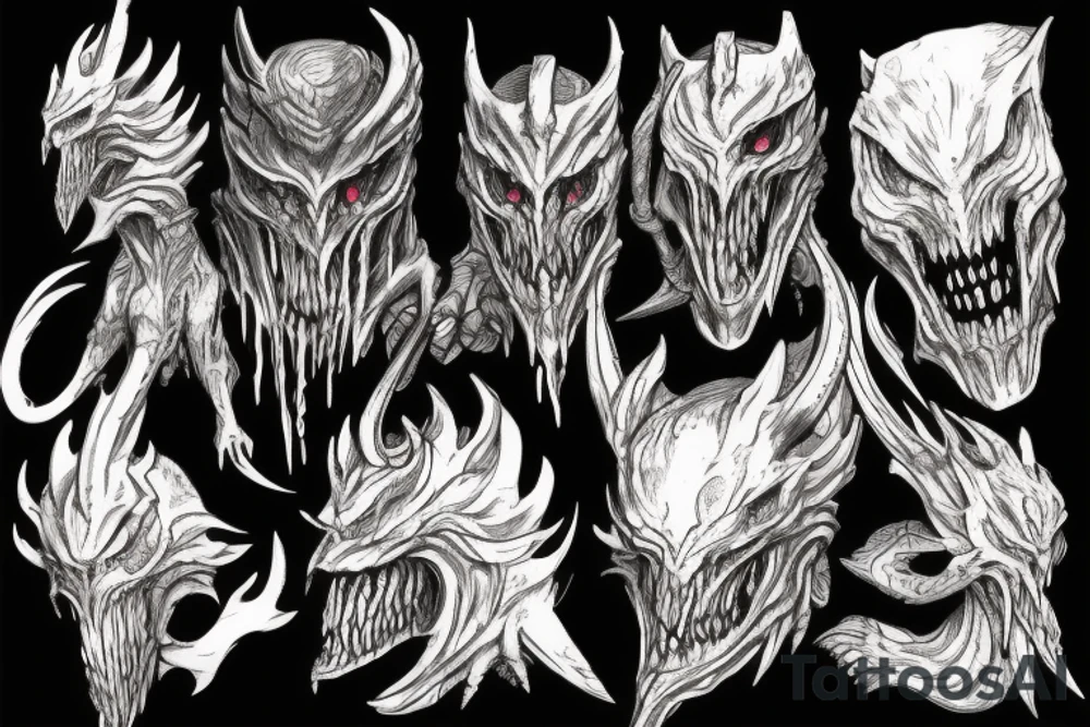 bloodborne hunter killing beast tattoo idea