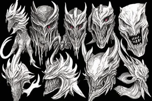 bloodborne hunter killing beast tattoo idea