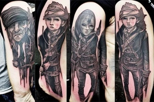 bloodborne hunter tattoo idea
