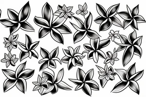 plumeria tattoo idea