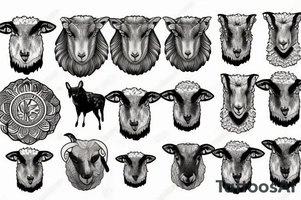 sheep in wolfs clothing tattoo idea