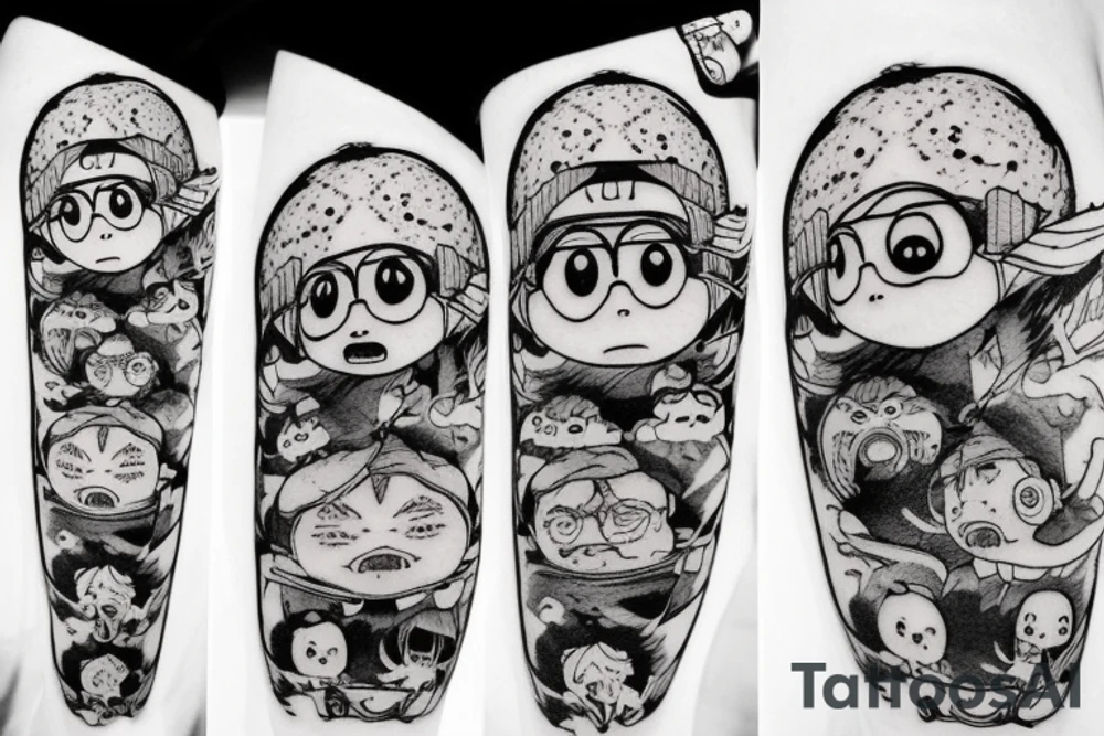 Characters from movies Hayao miyazaki tattoo idea