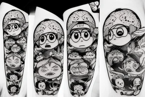 Characters from movies Hayao miyazaki tattoo idea