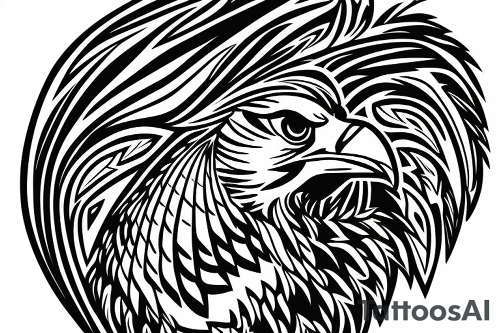 It should represent leadership, uniqueness, and boldness. Should also include an eagle tattoo idea