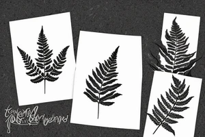 fern plant tattoo idea