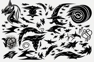 lightning tattoo idea