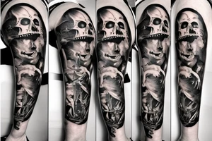 Pirate theme tattoo idea