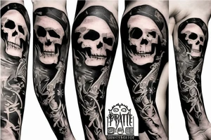 Pirate theme tattoo idea