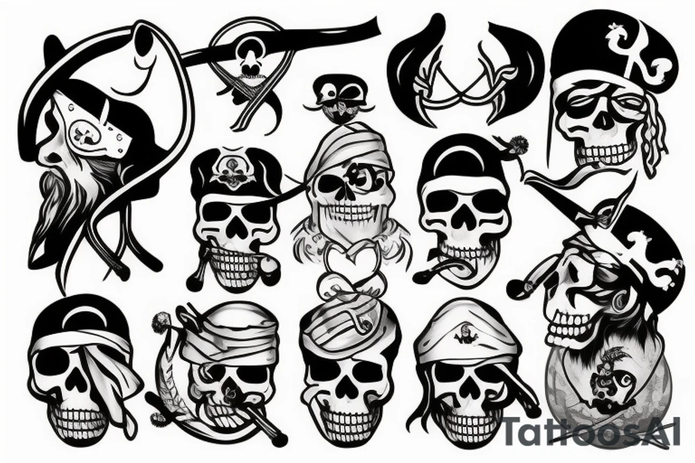 Pirates tattoo idea