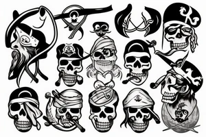 Pirates tattoo idea